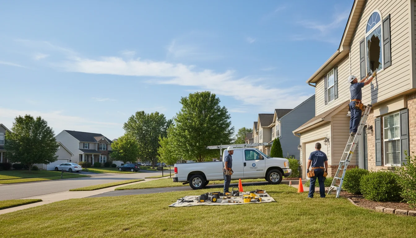Expert window installer providing residential service in New Baden, IL